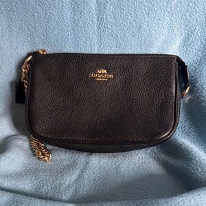 Coach Black Leather Women's Bag